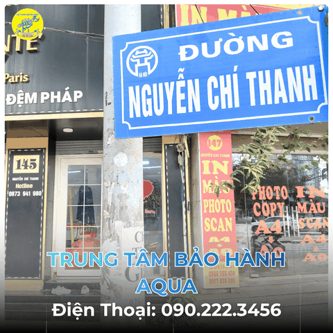 Trung Tâm Bảo Hành AQUA tại Đường Nguyễn Chí Thanh