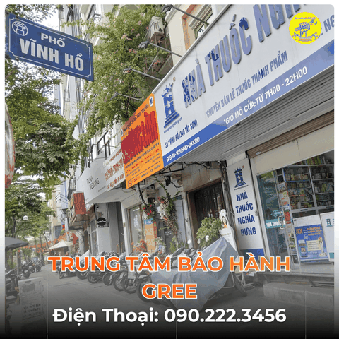 Trung Tâm Bảo Hành GREE Tại Phố Vĩnh Hồ