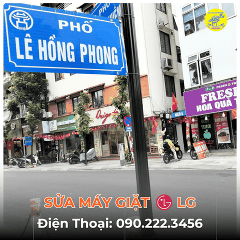 Sửa Máy Giặt LG tại Phố Lê Hồng Phong