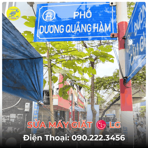 Sửa Máy Giặt LG tại Phố Dương Quảng Hàm