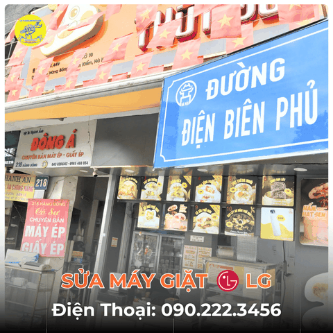 Sửa Máy Giặt LG tại Đường Điện Biên Phủ