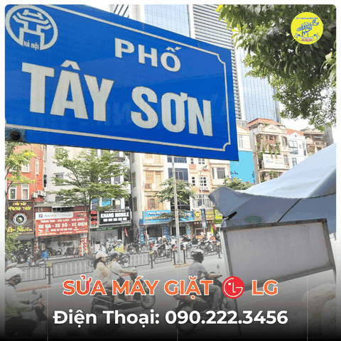 Sửa Máy Giặt LG tại Phố Tây Sơn
