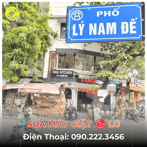 Sửa Máy Giặt LG tại Phố Lý Nam Đế