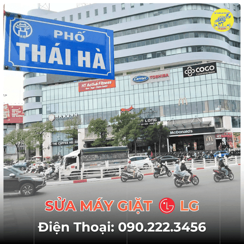 Sửa Máy Giặt LG tại Phố Thái Hà