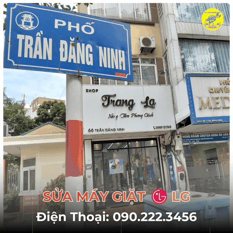 Sửa Máy Giặt LG tại Phố Trần Đăng Ninh