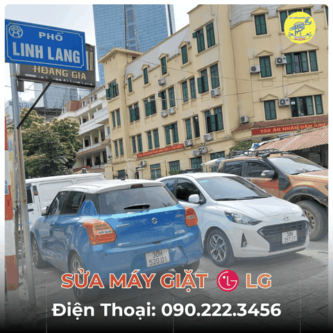 Sửa Máy Giặt LG tại Phố Linh Lang