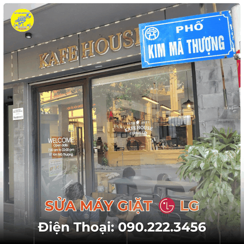 Sửa Máy Giặt LG tại Phố Kim Mã Thượng