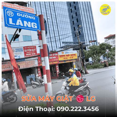 Sửa Máy Giặt LG tại Đường Láng