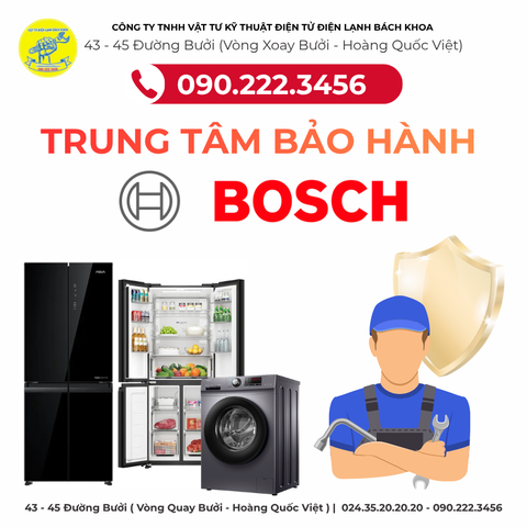 Trung Tâm Bảo Hành BOSCH Tại Hà Nội - 0902223456