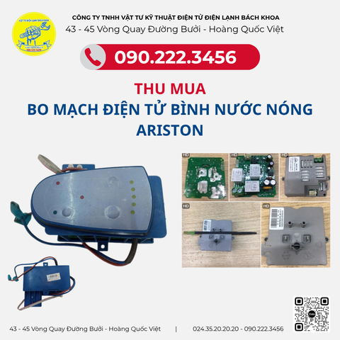 THU MUA BO MẠCH ĐIỆN TỬ BÌNH NƯỚC NÓNG ARISTON TẠI HÀ NỘI