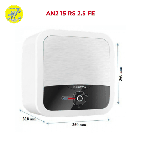 Bình nước nóng ARISTON AN2 15 RS 2.5 FE 15 lít vuông