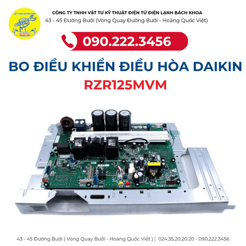 BO MẠCH ĐIỀU HÒA DAIKIN MODEL RZR125MVM CHÍNH HÃNG