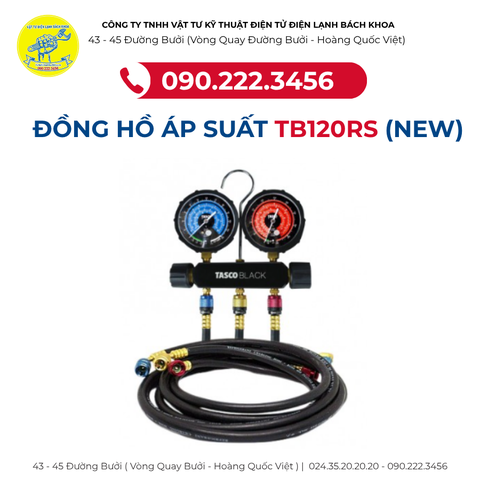 Đồng hồ nạp gas Tasco  TB120RS (NEW)