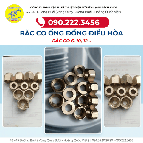 Rắc Co ống đồng điều hòa Tại đường Láng - 0902223456