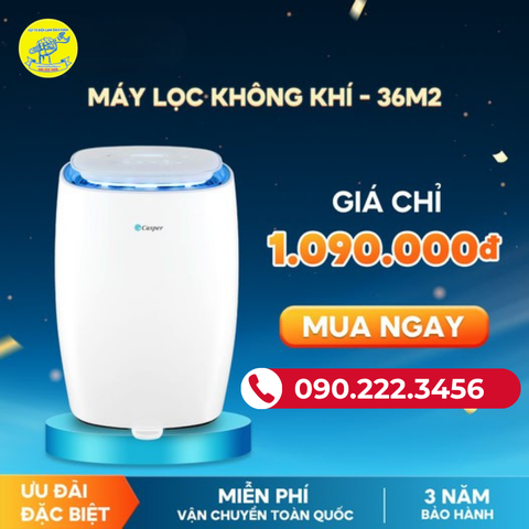 Máy lọc không khí Casper AP-300MAI (36M2)