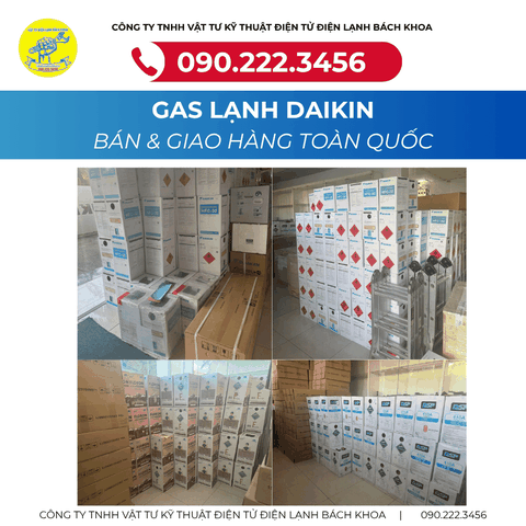 Gas lạnh Daikin bán tại Hải Dương 0902223456