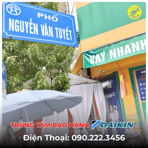 Trung Tâm Bảo Hành DAIKIN Tại Phố Nguyễn Văn Tuyết