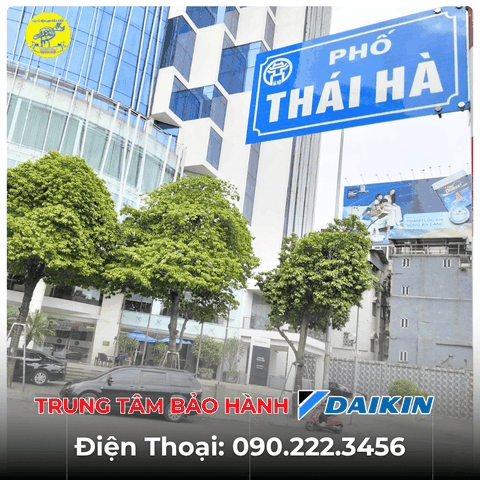 Trung Tâm Bảo Hành DAIKIN Tại Phố Thái Hà
