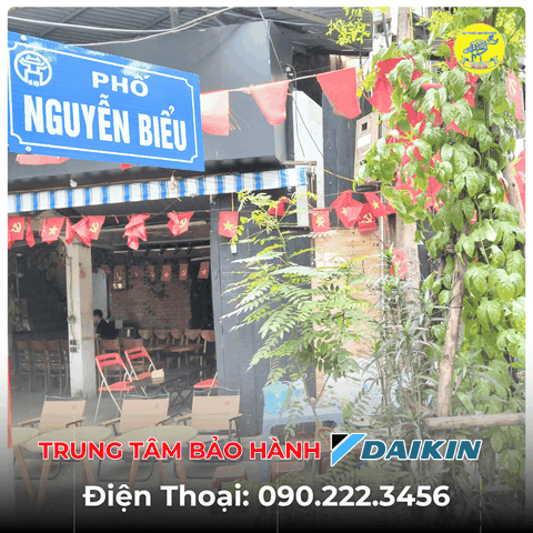 Trung Tâm Bảo Hành DAIKIN Tại Phố Nguyễn Biểu