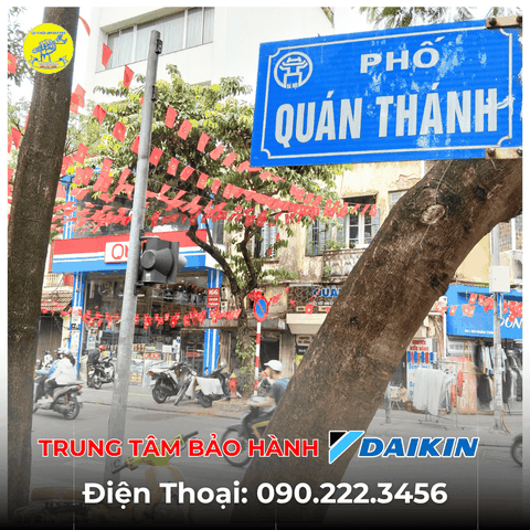Trung Tâm Bảo Hành DAIKIN Tại Phố Quán Thánh