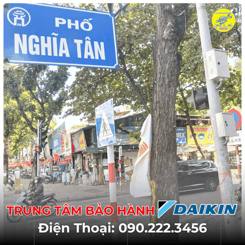 Trung Tâm Bảo Hành DAIKIN Tại Phố Nghĩa Tân