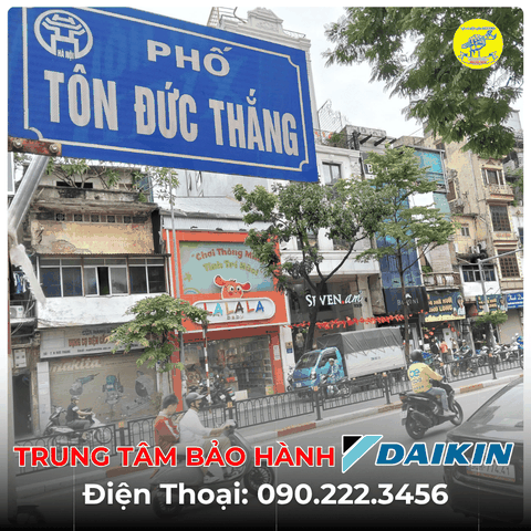 Trung Tâm Bảo Hành DAIKIN Tại Phố Tôn Đức Thắng