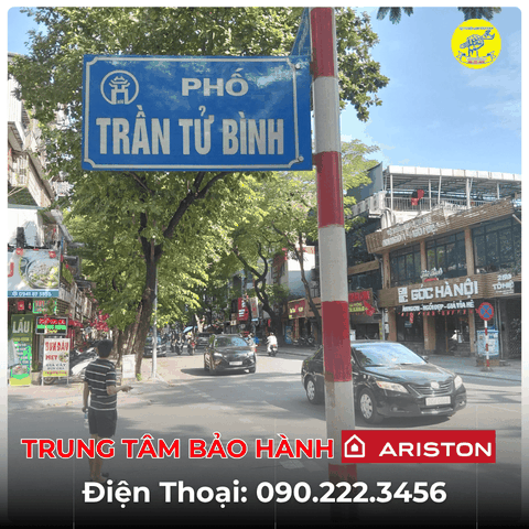 Trung Tâm Bảo Hành Ariston Tại Phố Trần Tử Bình
