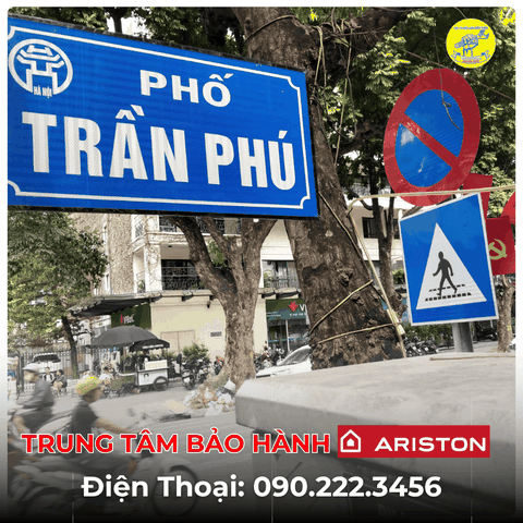 Trung Tâm Bảo Hành Ariston Tại Phố Trần Phú