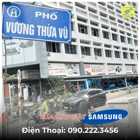 Sửa Máy Giặt SAMSUNG tại phố Vương Thừa Vũ