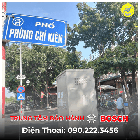 Trung Tâm Bảo Hành BOSCH Tại Phố Phùng Chí Kiên