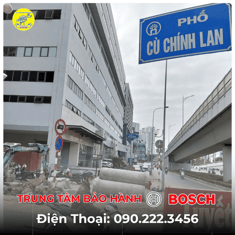 Trung Tâm Bảo Hành BOSCH Tại Phố Cù Chính Lan
