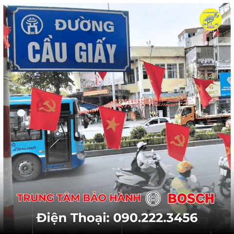 Trung Tâm Bảo Hành BOSCH Tại Đường Cầu Giấy