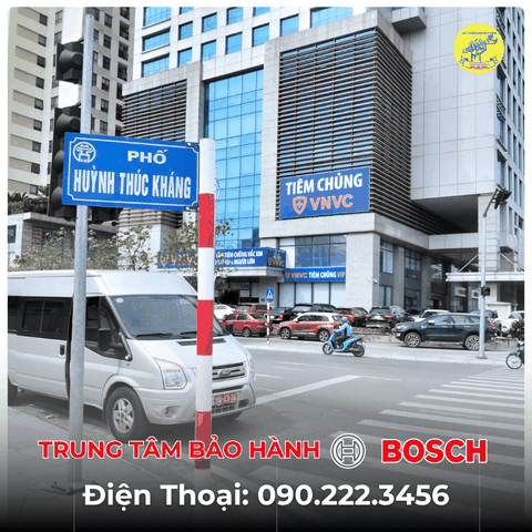Trung Tâm Bảo Hành BOSCH Tại Phố Huỳnh Thúc Kháng