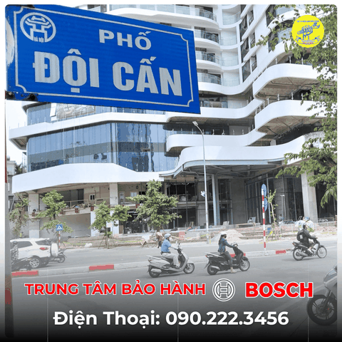 Trung Tâm Bảo Hành BOSCH Tại Phố Đội Cấn