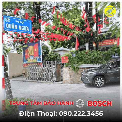 Trung Tâm Bảo Hành BOSCH Tại Phố Quần Ngựa