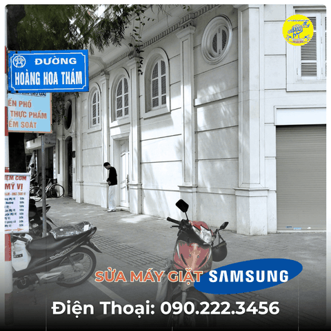 Sửa Máy Giặt SAMSUNG tại đường Hoàng Hoa Thám