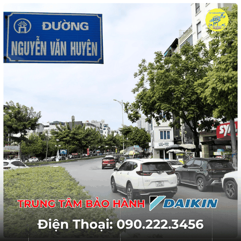 Trung Tâm Bảo Hành DAIKIN Tại Đường Nguyễn Văn Huyên