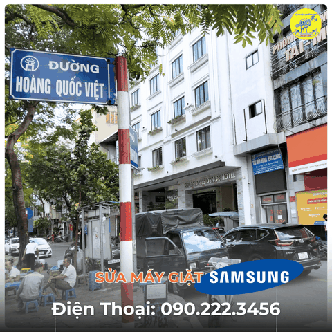 Sửa Máy Giặt SAMSUNG tại đường Hoàng Quốc Việt
