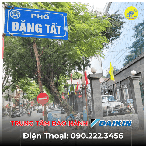 Trung Tâm Bảo Hành DAIKIN Tại Phố Đặng Tất
