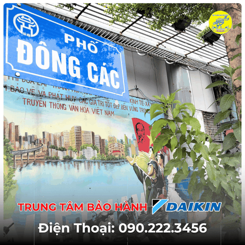 Trung Tâm Bảo Hành DAIKIN Tại Phố Đông Các