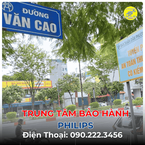 Trung Tâm Bảo Hành Philips tại đường Văn Cao