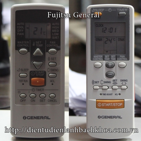 Điều khiển điều hòa General - Chính Hãng bảo hành 2 năm 0902223455