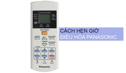 Điều khiển điều hòa Panasonic hàng tiêu chuẩn 1 chiều lạnh