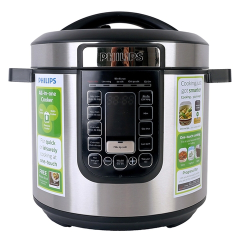 Nồi áp suất điện tử Philips HD2137 6 lít