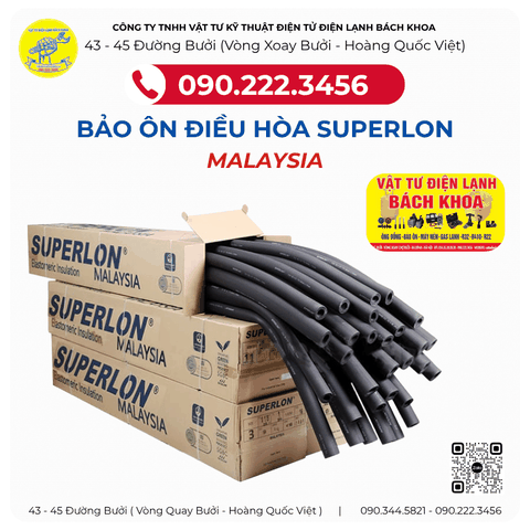 Cửa hàng bán Bảo ôn ống đồng điều hòa Superlon Tại đường Khuất Duy Tiến - 0902223456