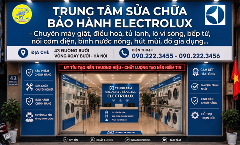 Trung tâm sửa chữa bảo hành Electrolux Tại đường Hoàng Quốc Việt - 0902223456