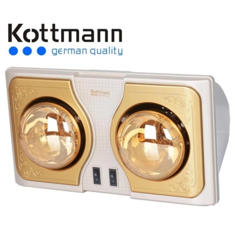 Đèn sưởi 2 bóng kottmann K2B-H (MH750)