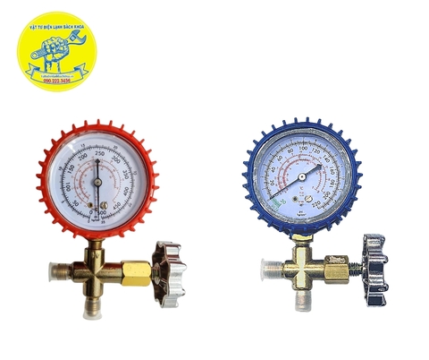 Đồng hồ Gas áp xuất cao và thấp, đơn xanh, đỏ  0902223455