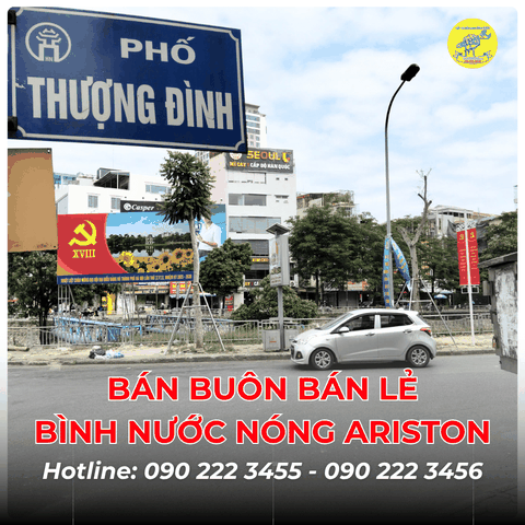Bán buôn bán lẻ bình nước nóng Ariston tại Phố Thượng Đình 0902223456
