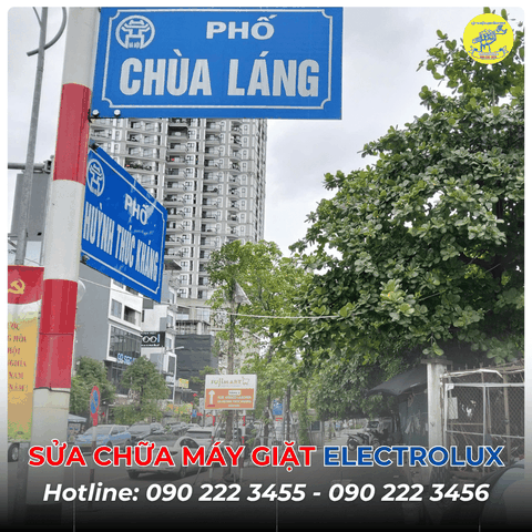 Sửa chữa máy giặt Electrolux tại Phố Chùa Láng 0902223456